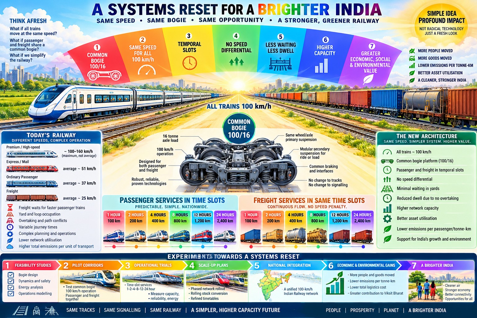 A COMMON SPEED RAILWAY